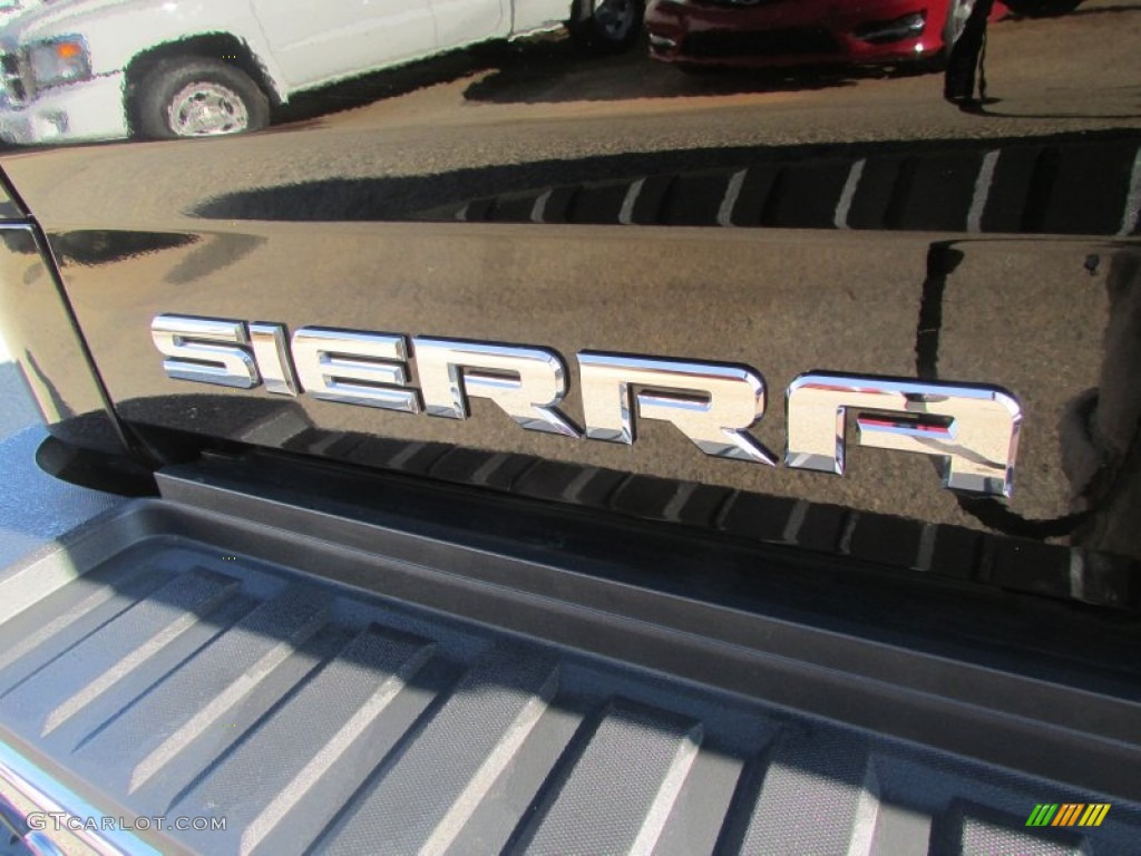 2015 Sierra 2500HD SLE Double Cab 4x4 - Onyx Black / Jet Black photo #11