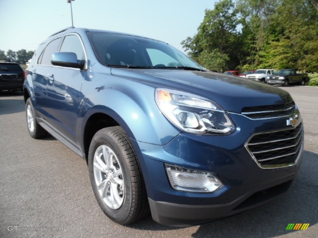 Patriot Blue Metallic 2016 Chevrolet Equinox LT AWD Exterior Photo #106836423