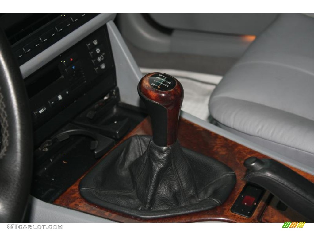 2001 5 Series 530i Sedan - Steel Blue Metallic / Grey photo #9