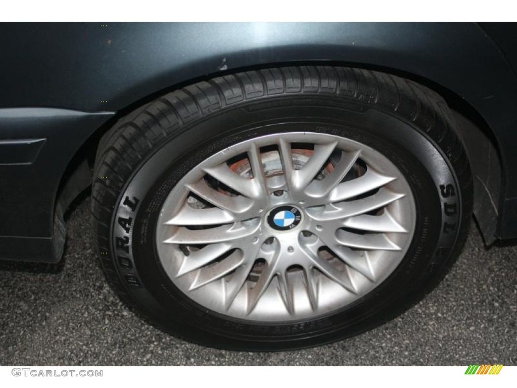2001 5 Series 530i Sedan - Steel Blue Metallic / Grey photo #21