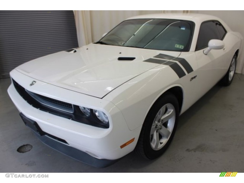 2010 Challenger SE - Stone White / Dark Slate Gray photo #3