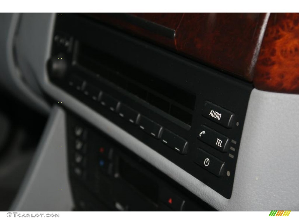 2001 5 Series 530i Sedan - Steel Blue Metallic / Grey photo #31