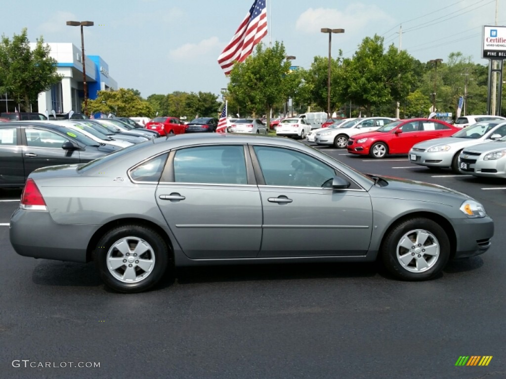 2008 Impala LT - Slate Metallic / Ebony Black photo #5