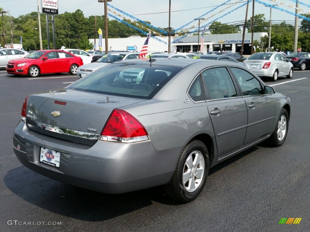 2008 Impala LT - Slate Metallic / Ebony Black photo #7