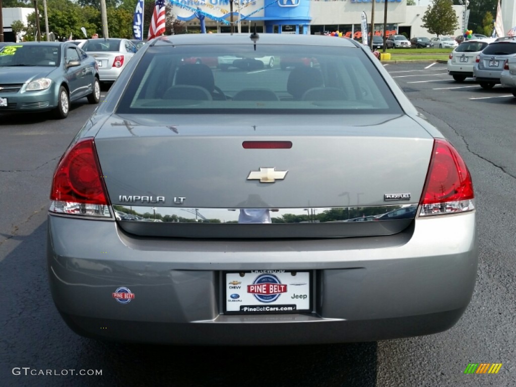 2008 Impala LT - Slate Metallic / Ebony Black photo #8