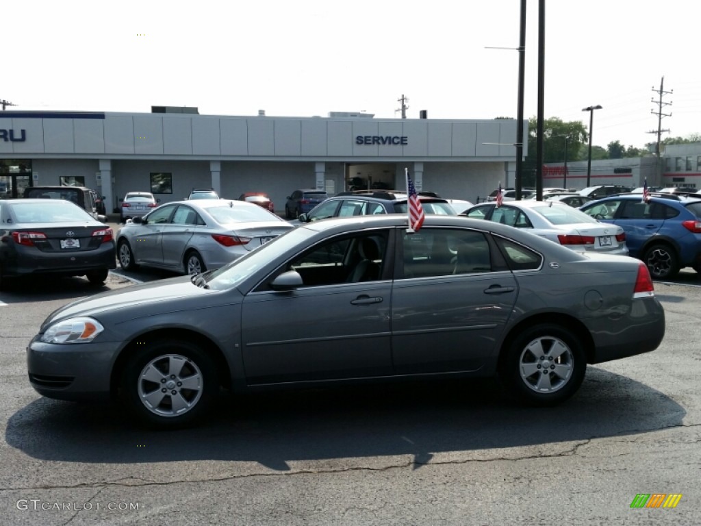 2008 Impala LT - Slate Metallic / Ebony Black photo #10