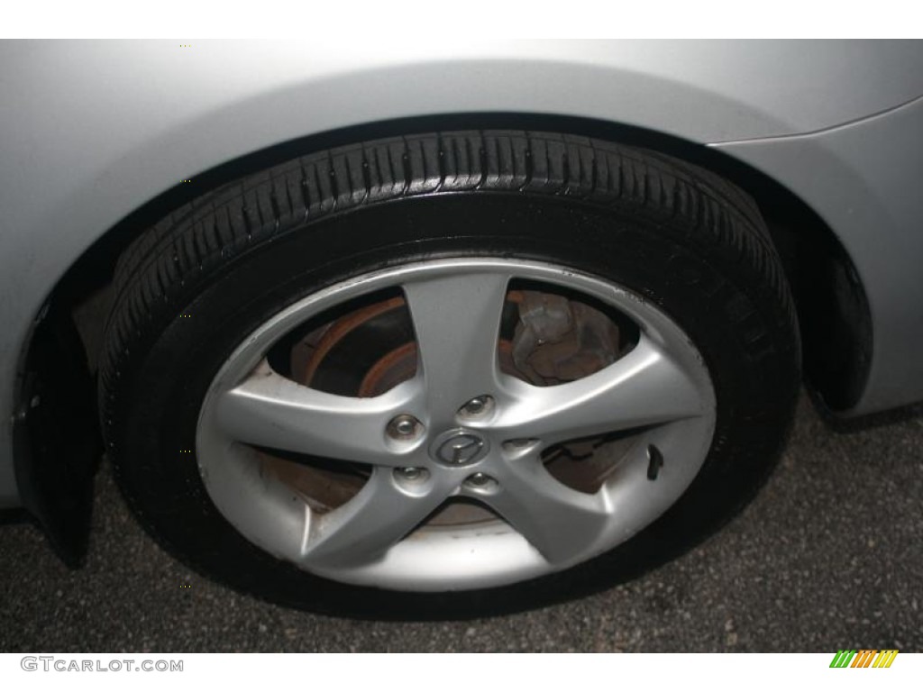 2004 MAZDA6 s Sport Wagon - Glacier Silver Metallic / Gray photo #31