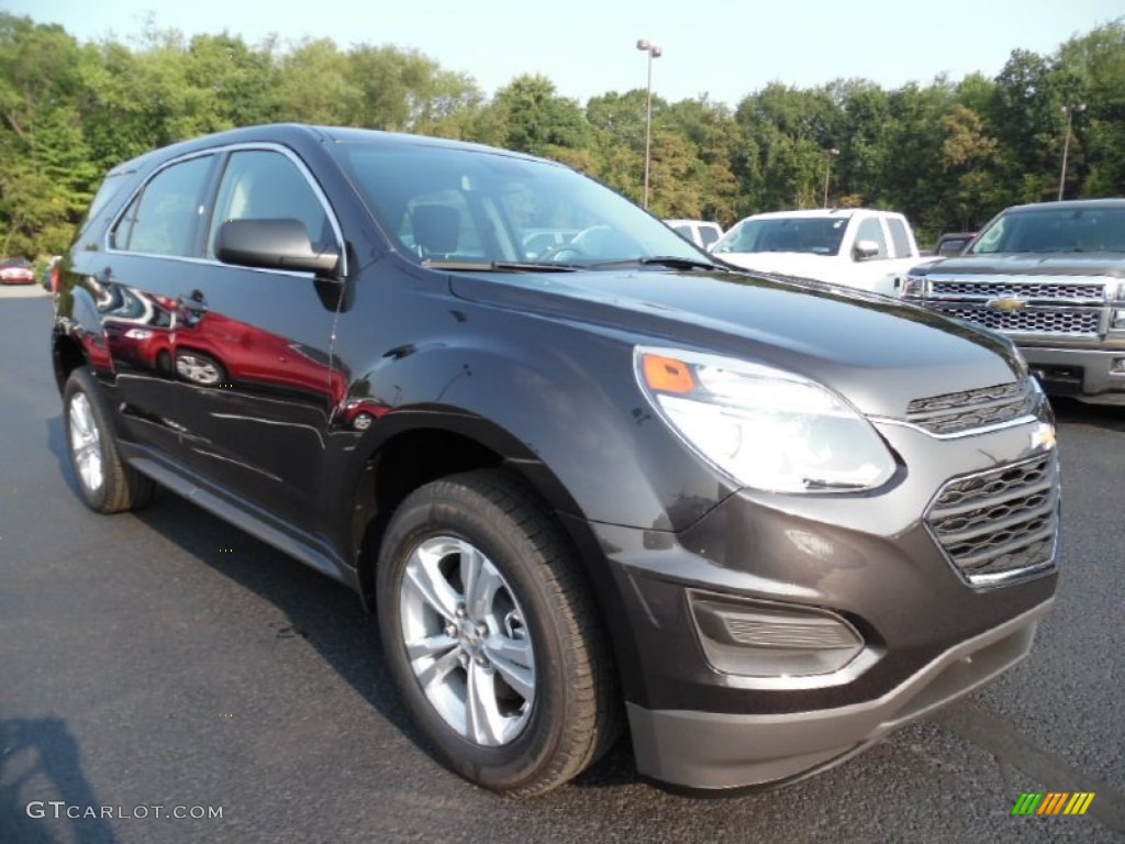 2016 Equinox LS - Tungsten Metallic / Jet Black photo #3