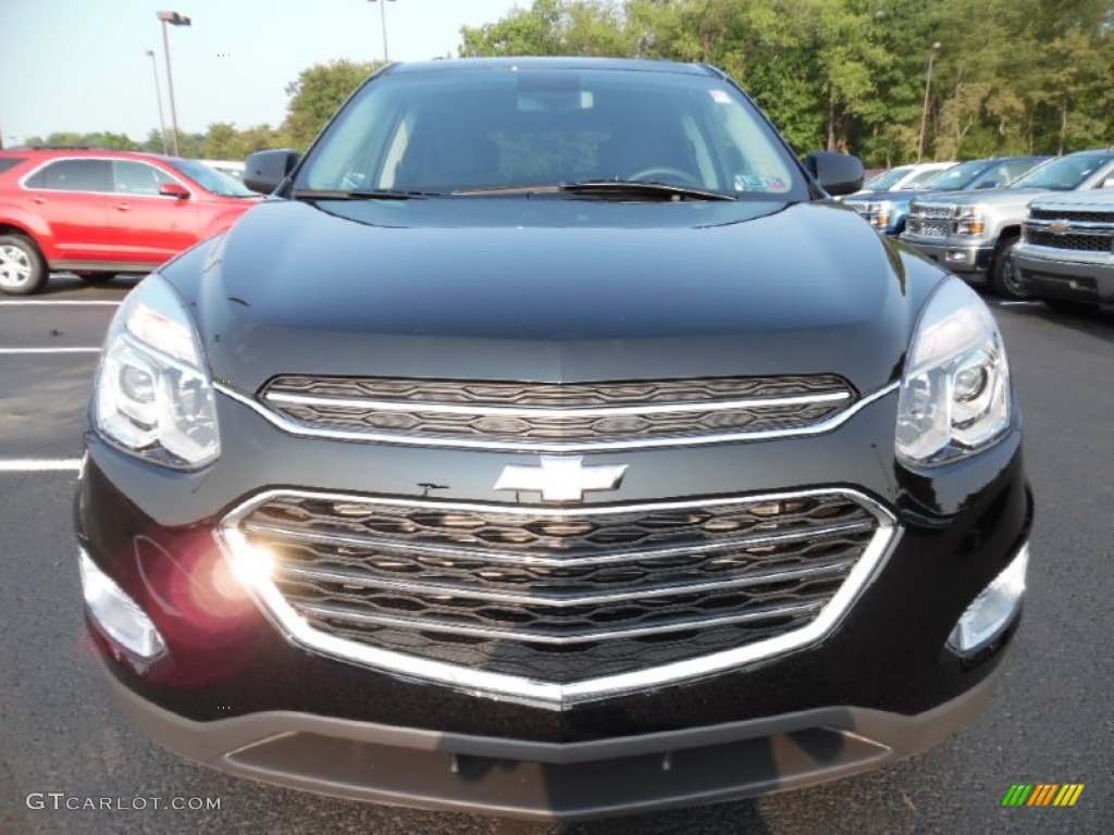 2016 Equinox LT AWD - Black / Jet Black photo #2