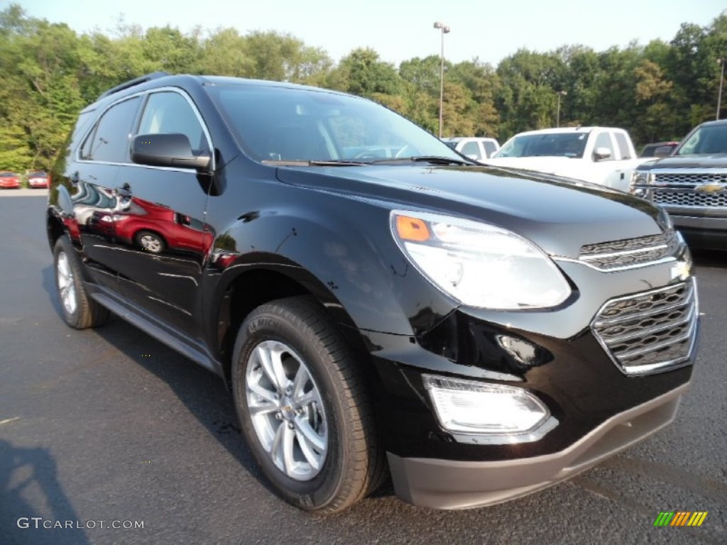 2016 Equinox LT AWD - Black / Jet Black photo #3