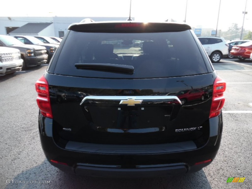 2016 Equinox LT AWD - Black / Jet Black photo #7