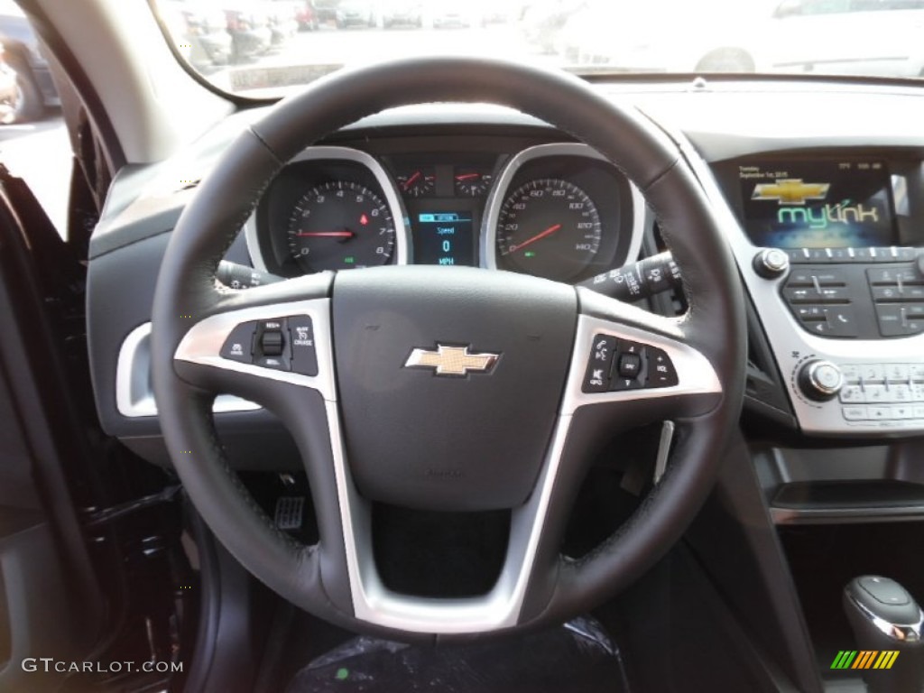 2016 Equinox LT AWD - Black / Jet Black photo #18