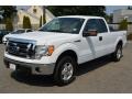 2010 Oxford White Ford F150 XLT SuperCab 4x4  photo #7