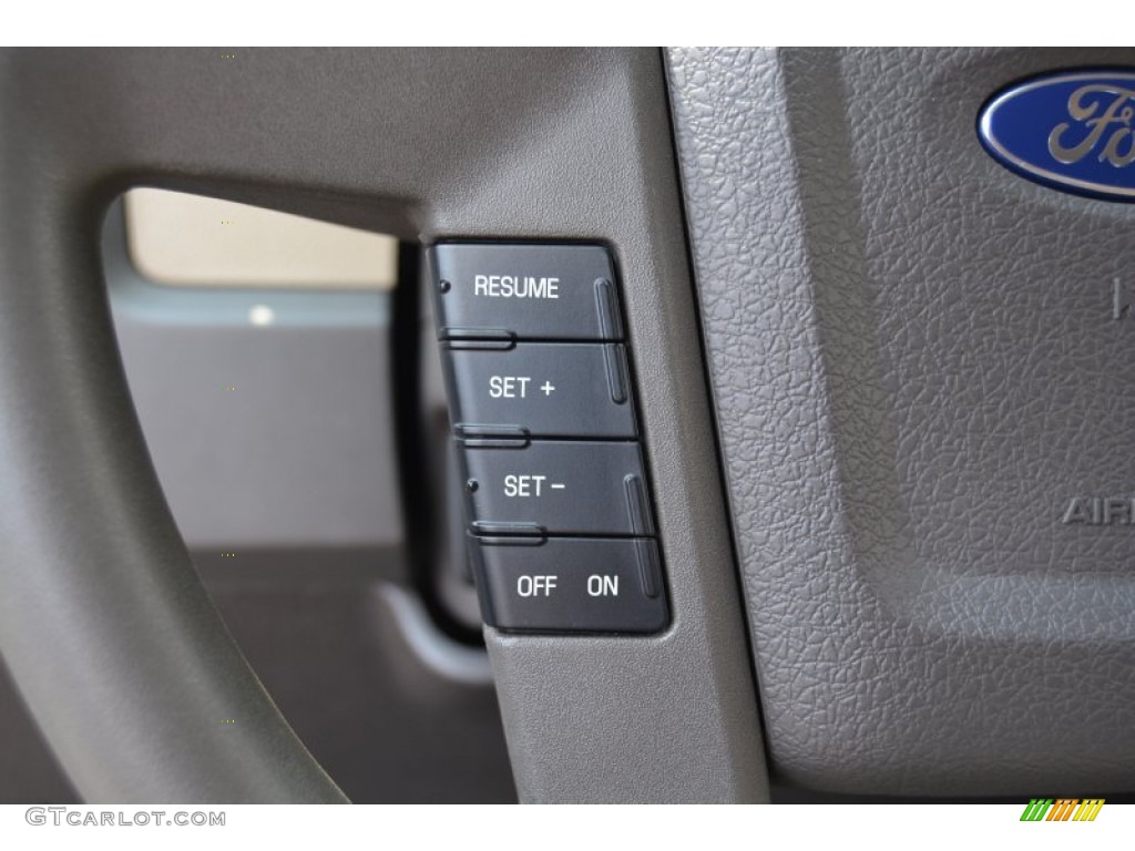 2010 F150 XLT SuperCab 4x4 - Oxford White / Medium Stone photo #17