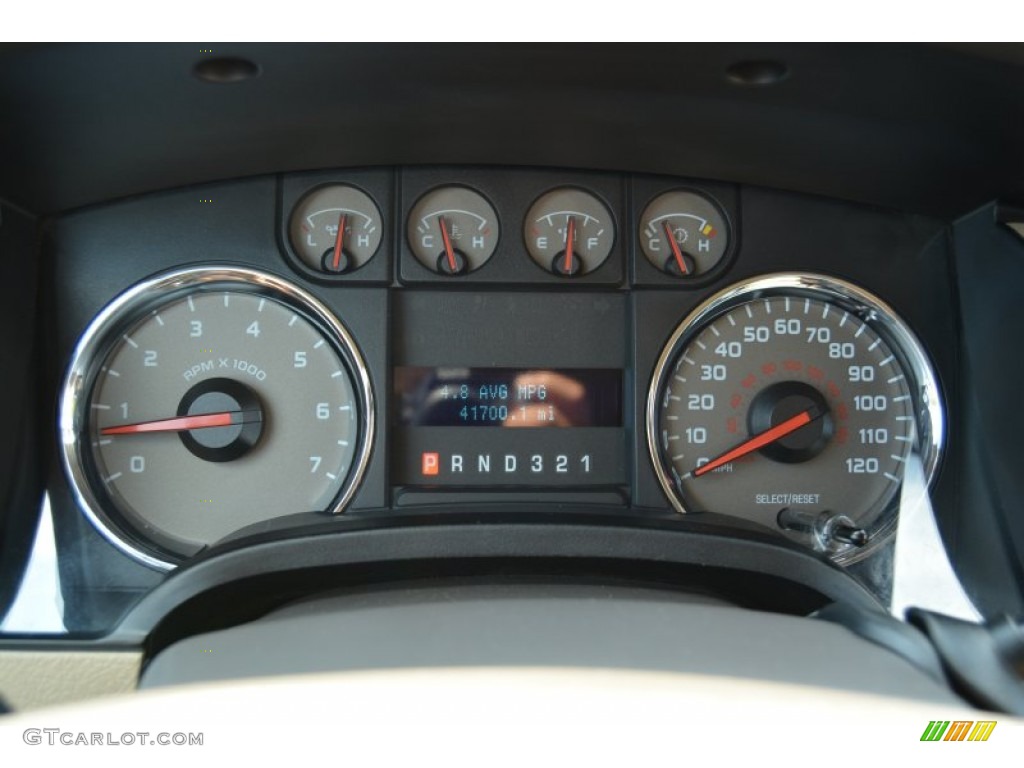2010 F150 XLT SuperCab 4x4 - Oxford White / Medium Stone photo #19