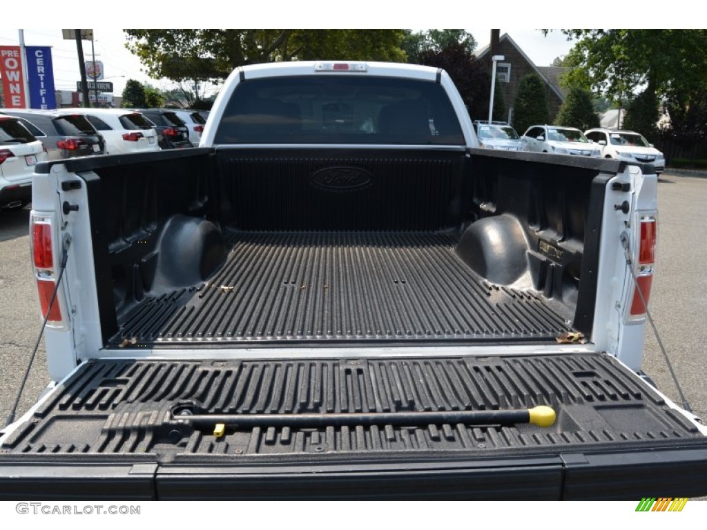2010 F150 XLT SuperCab 4x4 - Oxford White / Medium Stone photo #20