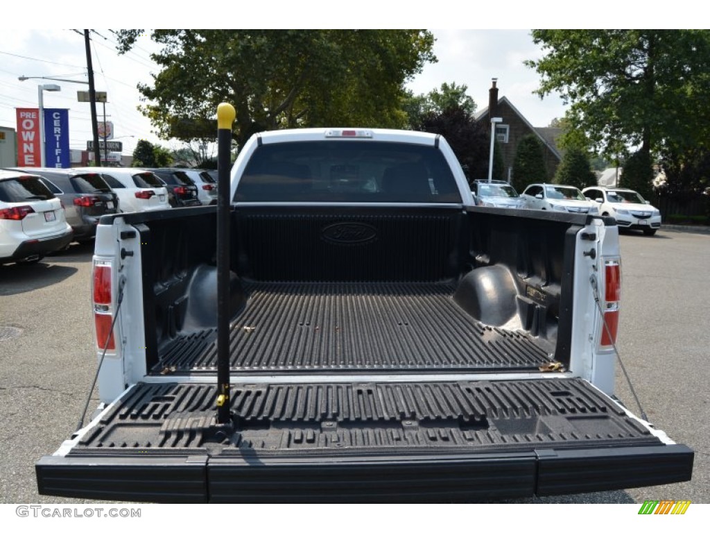 2010 F150 XLT SuperCab 4x4 - Oxford White / Medium Stone photo #21