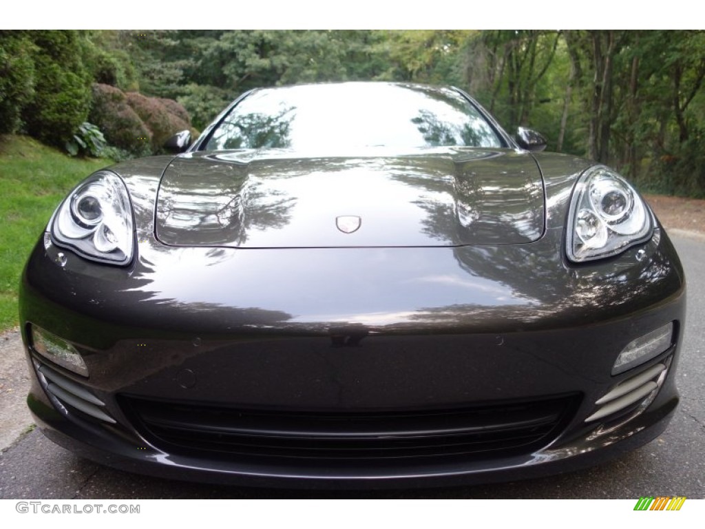 2012 Panamera 4 - Carbon Grey Metallic / Black photo #2