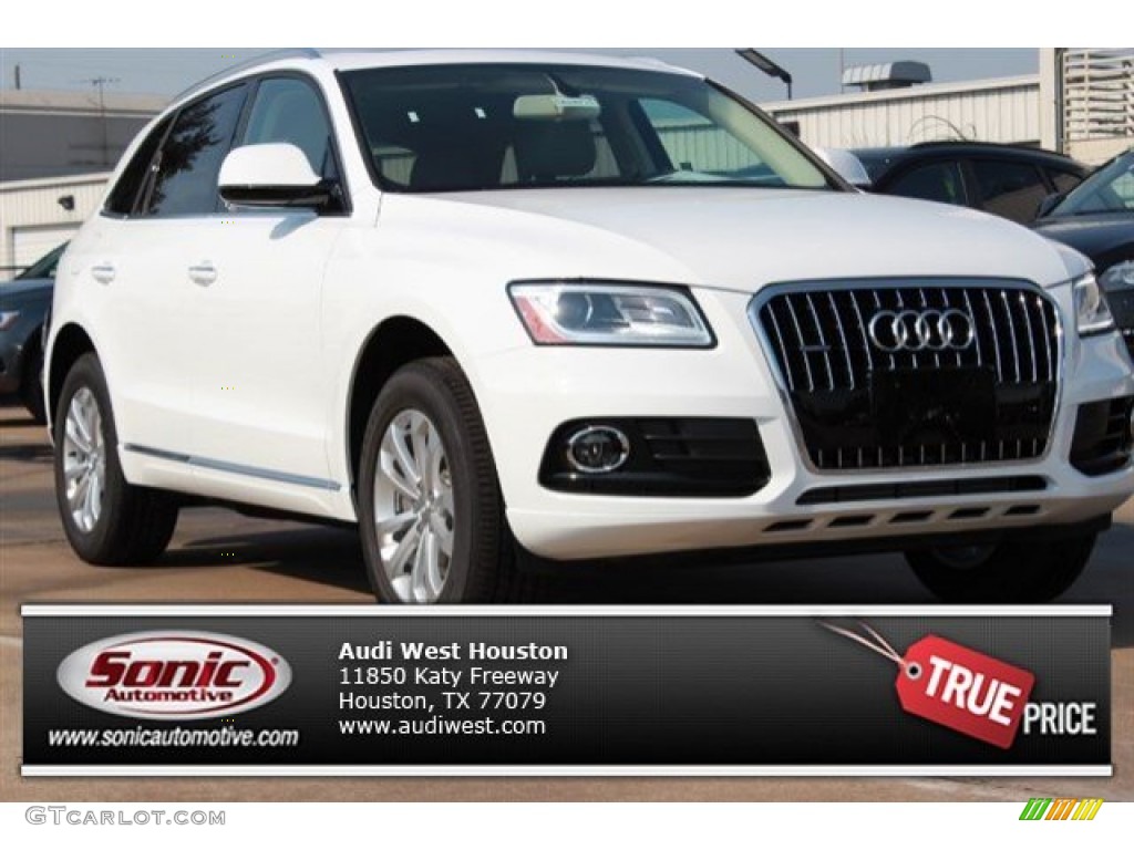 2016 Q5 2.0 TFSI Premium quattro - Ibis White / Pistachio Beige photo #1
