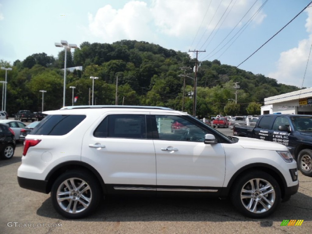2016 Oxford White Ford Explorer Limited 4wd 106810927