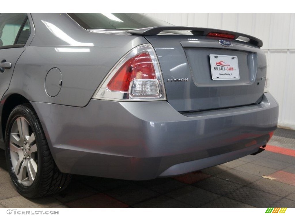 2007 Fusion SE - Tungsten Grey Metallic / Charcoal Black photo #47
