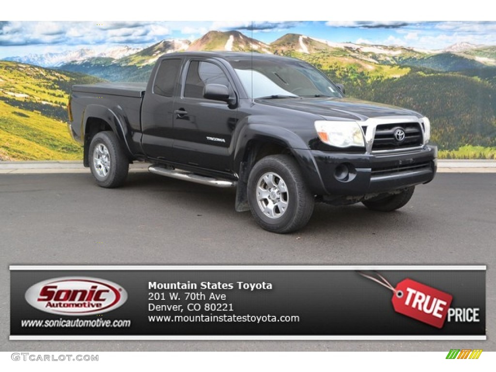 Black Sand Pearl Toyota Tacoma