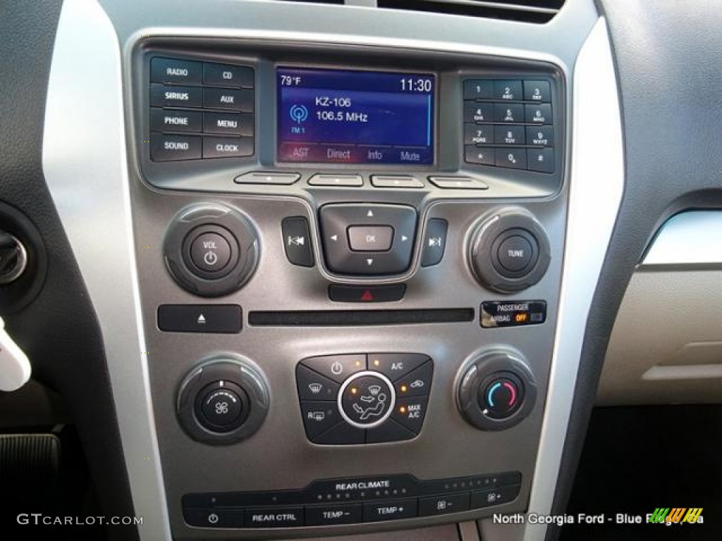 2015 Explorer 4WD - Oxford White / Medium Light Stone photo #25