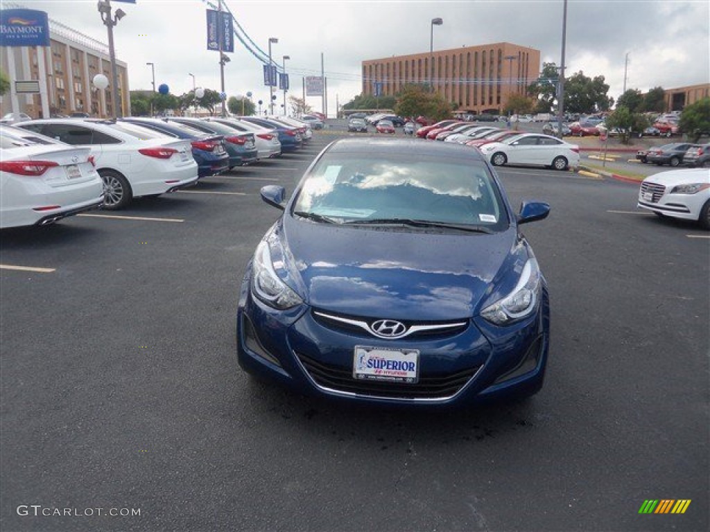 2016 Elantra SE - Blue / Beige photo #2