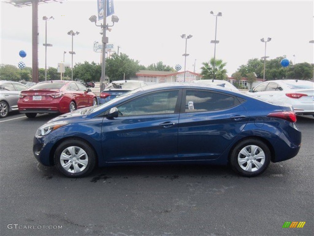 2016 Elantra SE - Blue / Beige photo #5