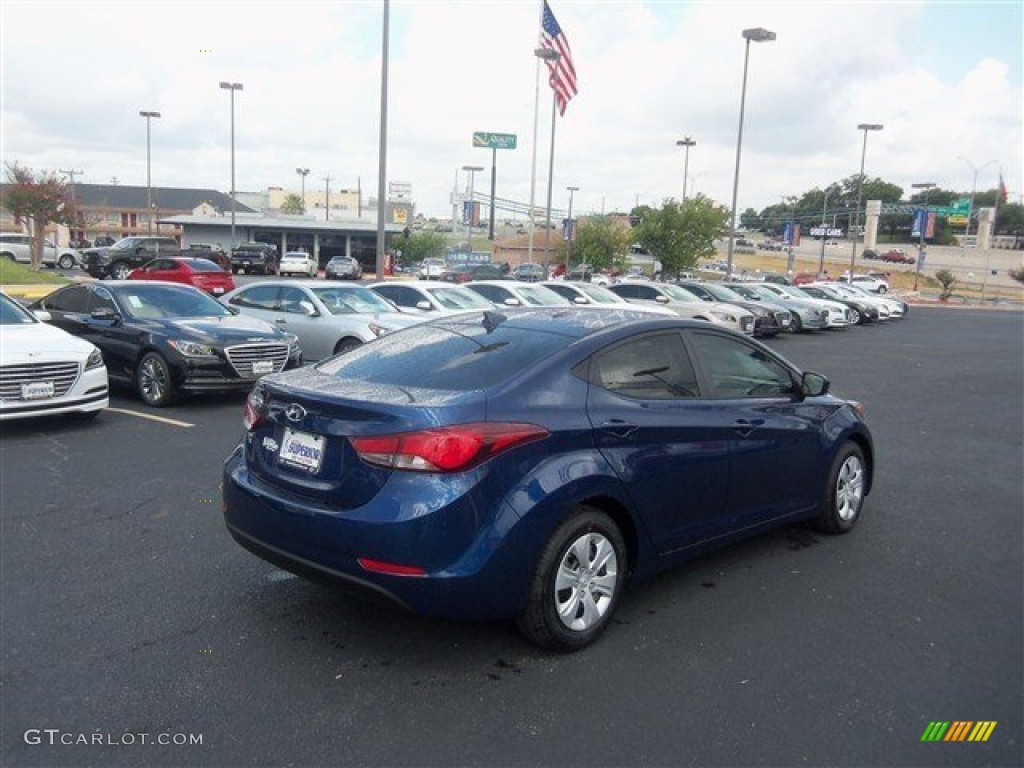 2016 Elantra SE - Blue / Beige photo #8