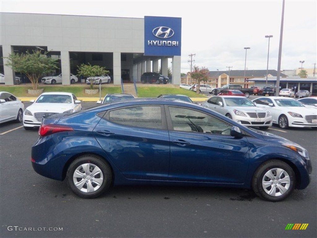 2016 Elantra SE - Blue / Beige photo #9