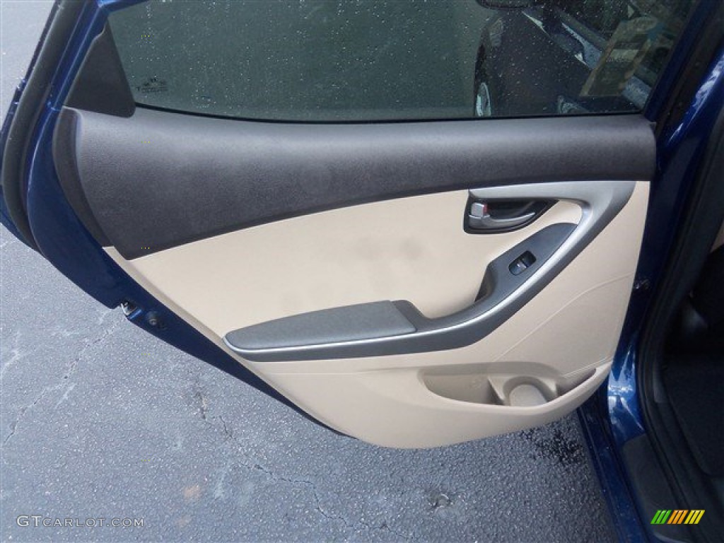 2016 Elantra SE - Blue / Beige photo #11