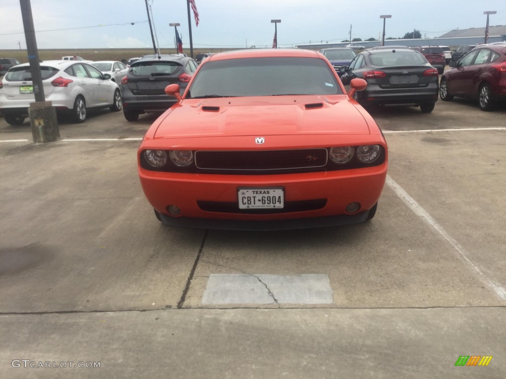 2010 Challenger R/T Classic - HEMI Orange / Dark Slate Gray photo #1