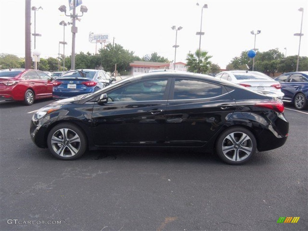 2016 Elantra Sport - Black / Gray photo #4