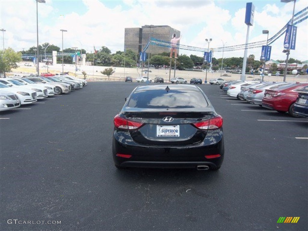 2016 Elantra Sport - Black / Gray photo #6