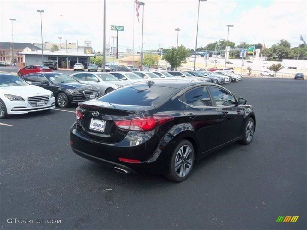 2016 Elantra Sport - Black / Gray photo #7