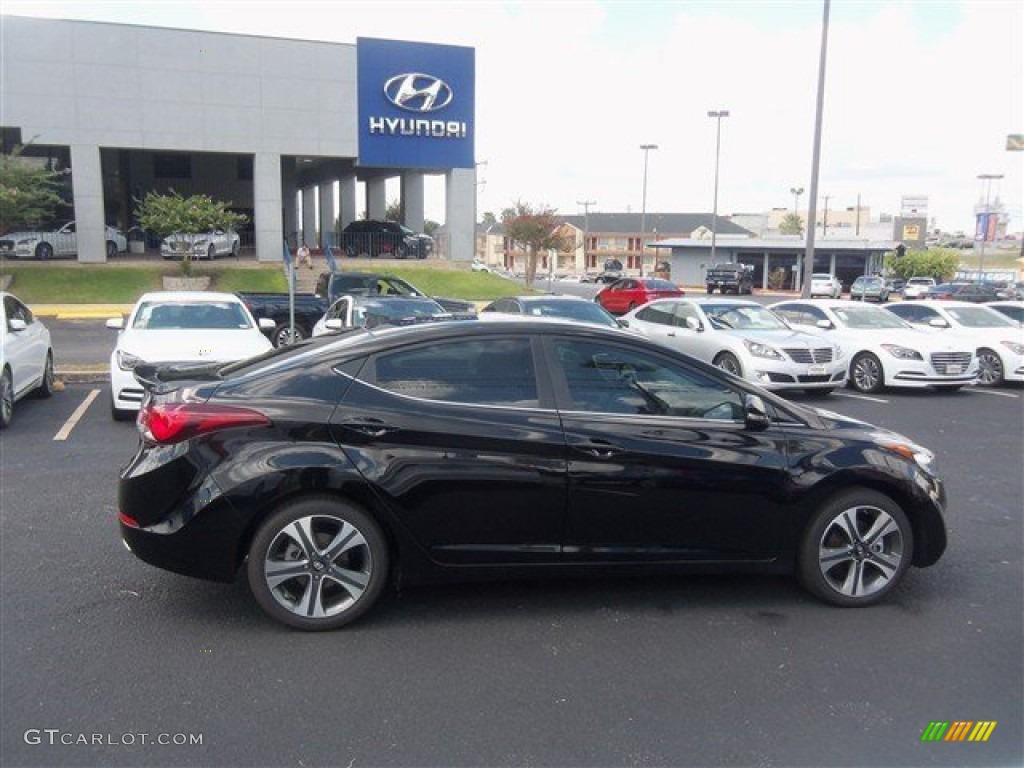 2016 Elantra Sport - Black / Gray photo #8