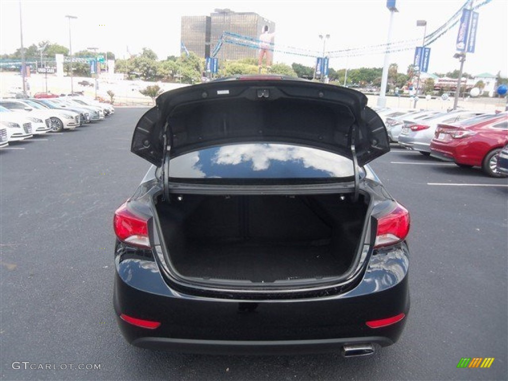 2016 Elantra Sport - Black / Gray photo #9
