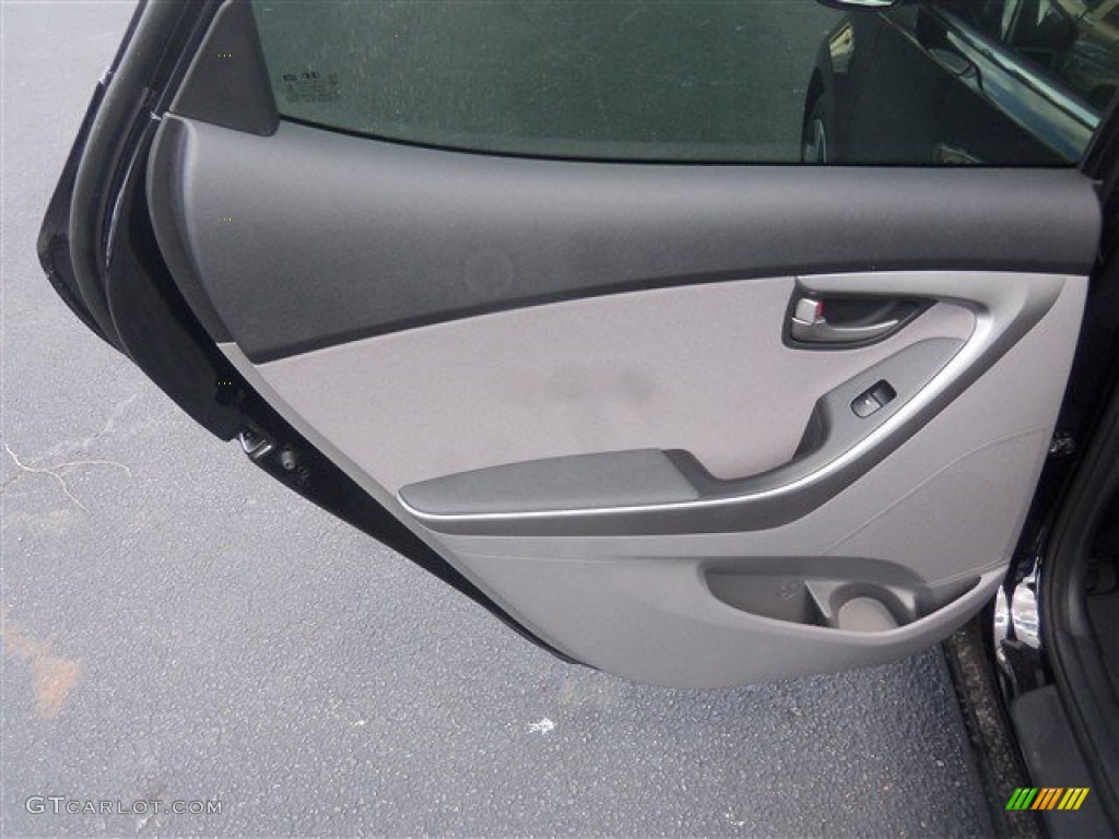 2016 Elantra Sport - Black / Gray photo #10