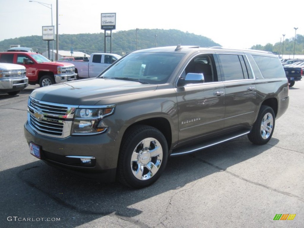 2016 Suburban LTZ 4WD - Brownstone Metallic / Cocoa/Mahogany photo #3