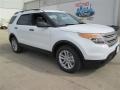 2015 Oxford White Ford Explorer FWD  photo #1