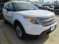 2015 Oxford White Ford Explorer FWD  photo #3