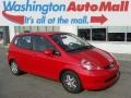 Milano Red 2008 Honda Fit Hatchback