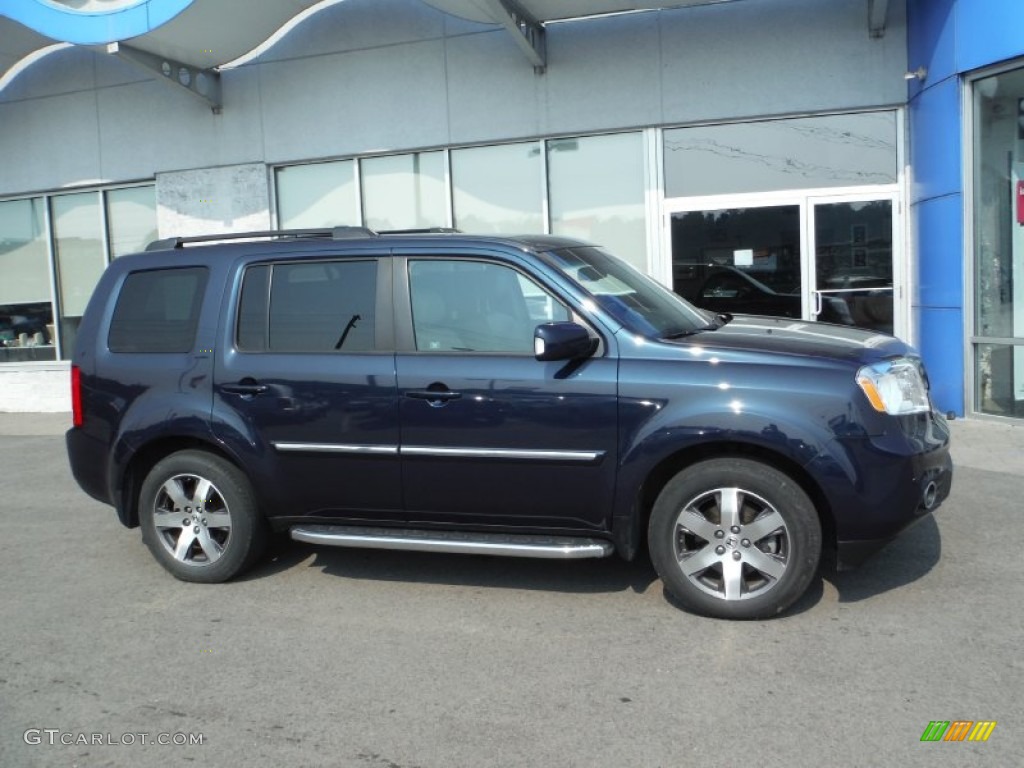 Bali Blue Pearl 2012 Honda Pilot Touring 4WD Exterior Photo #106857423