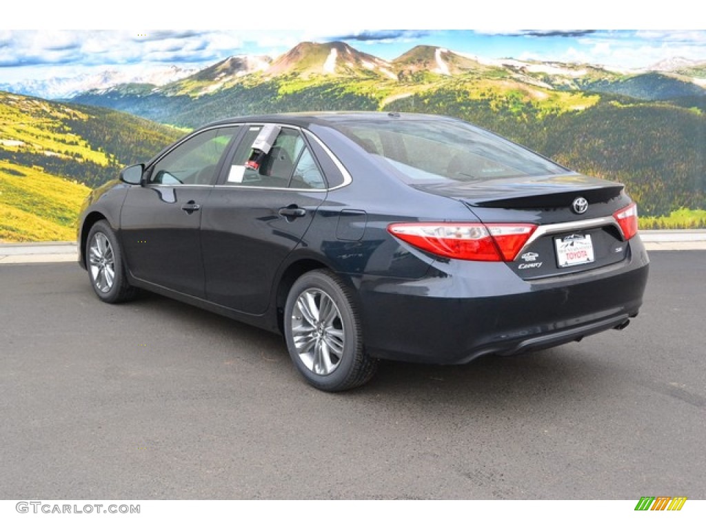 2016 Camry SE - Cosmic Gray Mica / Black photo #3