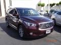 2013 Midnight Garnet Infiniti JX 35  photo #3