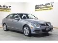 2012 Palladium Silver Metallic Mercedes-Benz C 300 Luxury 4Matic  photo #3