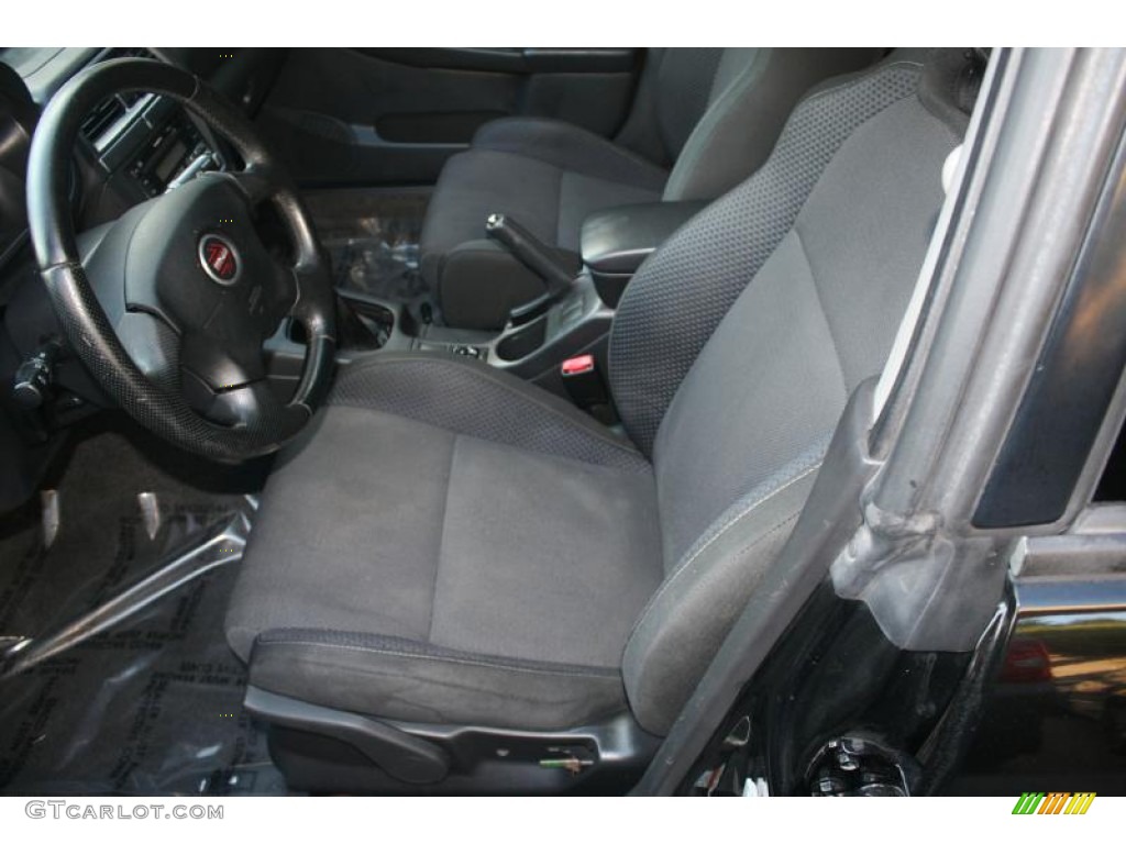 2004 Impreza WRX Sedan - Java Black Pearl / Blue Ecsaine/Black photo #10