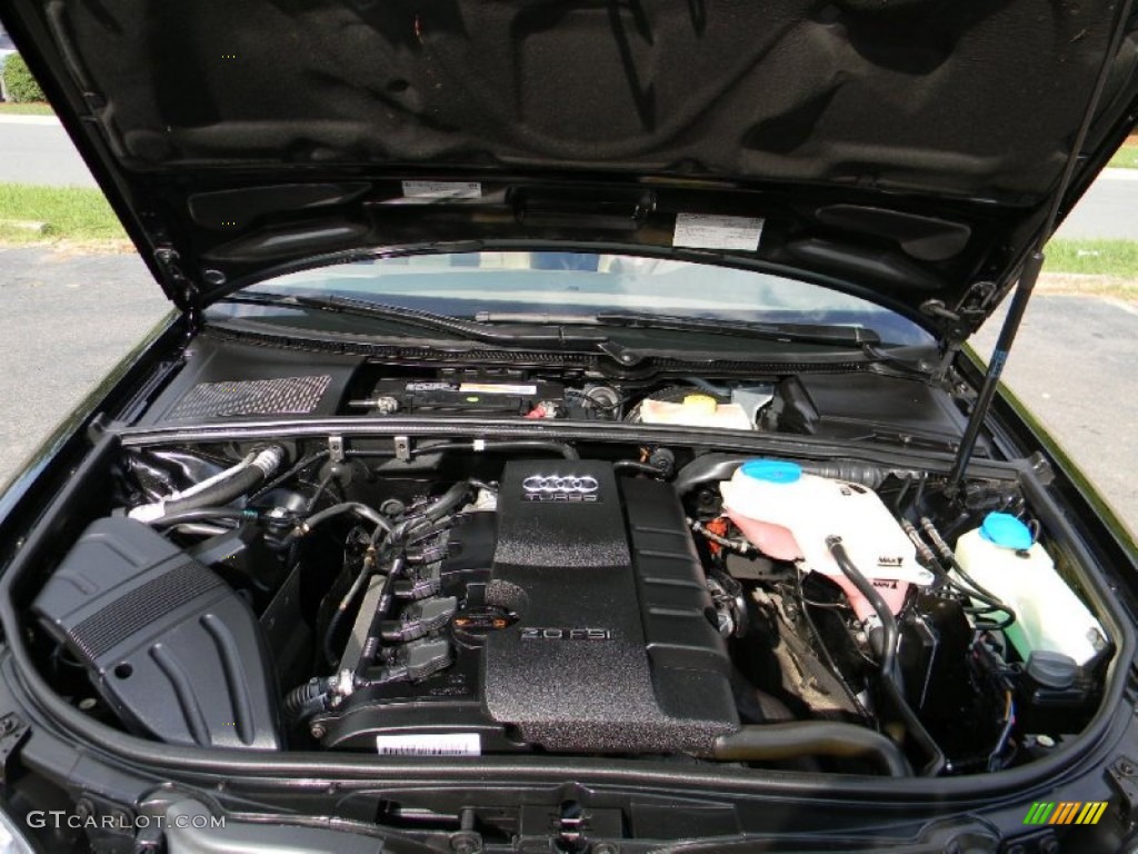 2008 Audi A4 2.0T S-Line Sedan Engine Photos
