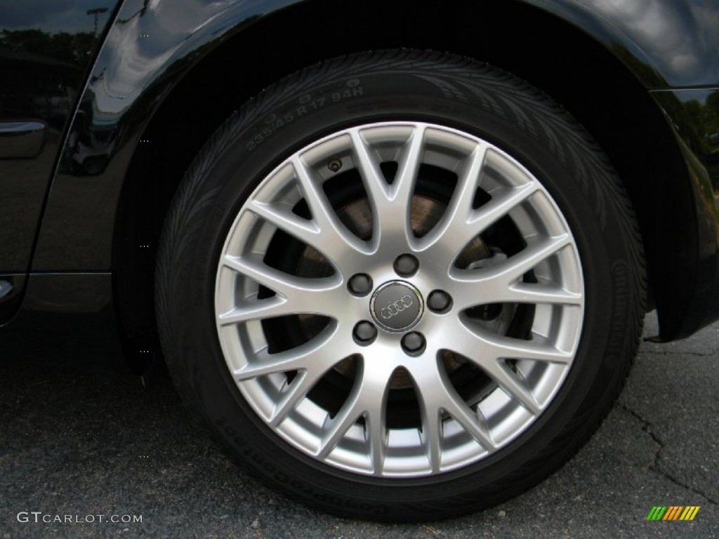 2008 Audi A4 2.0T S-Line Sedan Wheel Photo #106864386